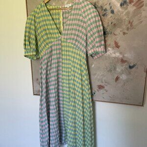 Topshop Plaid Dress US 10
